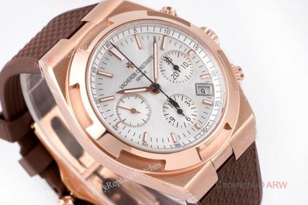 Swiss Vacheron Constantin Overseas Chronograph 8F V2 Rose Gold Watch 2021 New Swiss Vacheron Constantin Overseas Chronograph 8F V2 Rose Gold Watch 2021 New