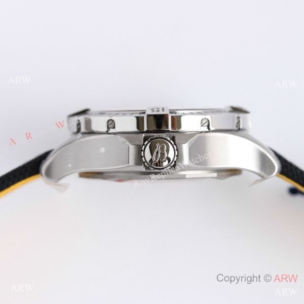 (GF) Swiss Breitling Avenger Automatic 45 Seawolf Asia2824 Watch Yellow Dial Leather Strap (GF) Swiss Breitling Avenger Automatic 45 Seawolf Asia2824 Watch Yellow Dial Leather Strap