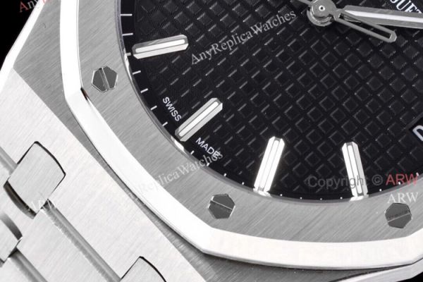Black Face AP Royal Oak 15500 ZF Factory Superclone Watches 41mm Black Face AP Royal Oak 15500 ZF Factory Superclone Watches 41mm