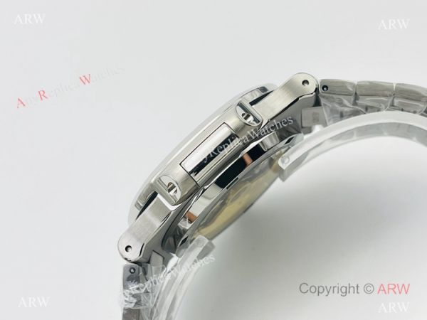 PFF Factory V4 Patek Philippe Nautilus Diamond Watch Swiss 9015 Bucherer Blue Dial PFF Factory V4 Patek Philippe Nautilus Diamond Watch Swiss 9015 Bucherer Blue Dial