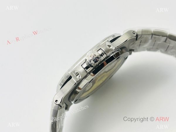 PFF Factory V4 Patek Philippe Nautilus Swiss 9015 Watch Ss Bucherer Blue Face 40mm PFF Factory V4 Patek Philippe Nautilus Swiss 9015 Watch Ss Bucherer Blue Face 40mm