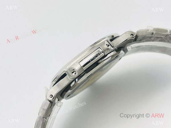 PFF Factory V4 Patek Philippe Nautilus Replica Watch Swiss 9015 Stainless Steel White Dial PFF Factory V4 Patek Philippe Nautilus Replica Watch Swiss 9015 Stainless Steel White Dial