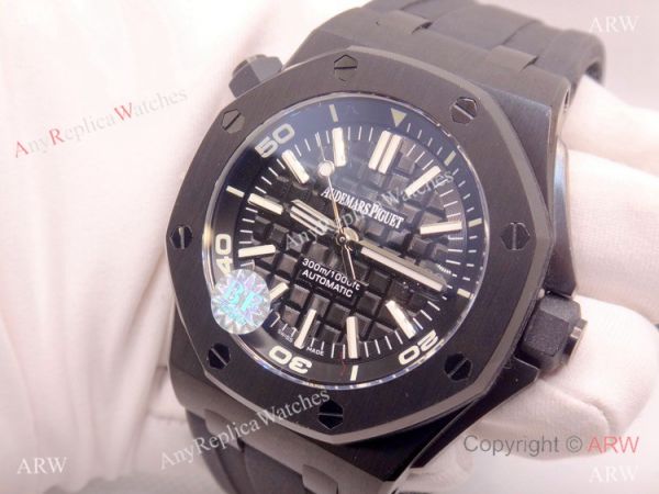 BF Factory Audemars Piguet Royal Oak Offshore Divers Asia2836 Watches Solid Black BF Factory Audemars Piguet Royal Oak Offshore Divers Asia2836 Watches Solid Black