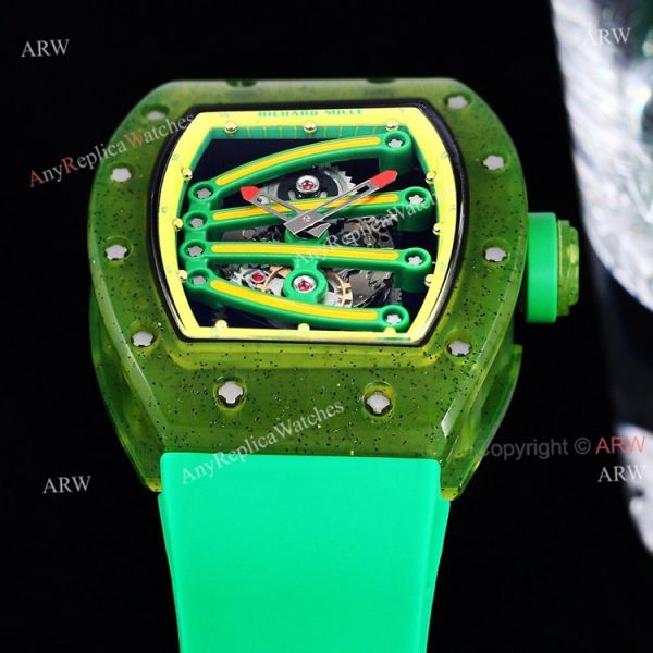 Green Richard Mille RM 59-01 Yohan Blake Tourbillon Watch Replica Green Richard Mille RM 59-01 Yohan Blake Tourbillon Watch Replica