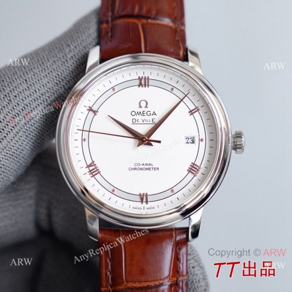 Swiss Quality Omega DeVille Co-Axial SS Rhodium Grey Dial Watch 8215 Movement Swiss Quality Omega DeVille Co-Axial SS Rhodium Grey Dial Watch 8215 Movement