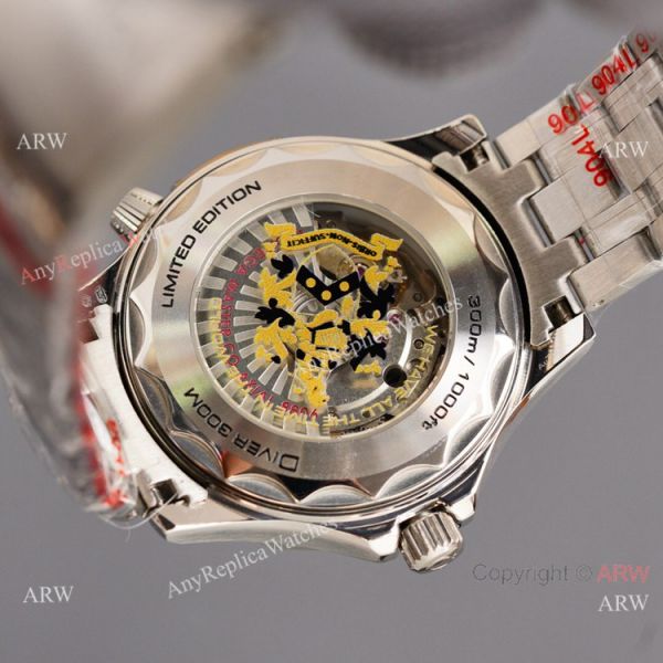 Swiss Quality Omega Seamaster James Bond Limited Edition 300m Watch 8215 Two Tone Case Swiss Quality Omega Seamaster James Bond Limited Edition 300m Watch 8215 Two Tone Case