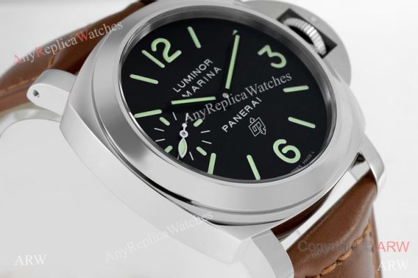 HW Factory Panerai PAM005 Luminor Marina Logo Acciaio Watch Men Size HW Factory Panerai PAM005 Luminor Marina Logo Acciaio Watch Men Size