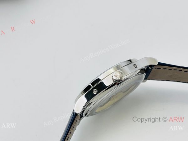 ZF Patek Philippe Calatrava Perpetual Calendar Cal 324 S QA LU 24H303 Watch Blue Dial ZF Patek Philippe Calatrava Perpetual Calendar Cal 324 S QA LU 24H303 Watch Blue Dial