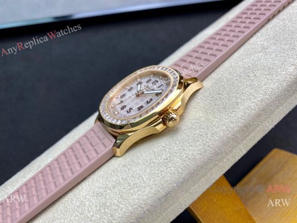 PPF Factory Patek Philippe Lady-Aquanaut Cal.324 Watch Yellow Gold MOP Dial PPF Factory Patek Philippe Lady-Aquanaut Cal.324 Watch Yellow Gold MOP Dial