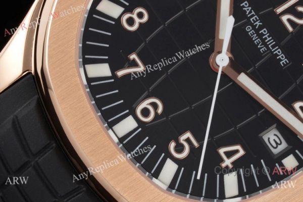Swiss Quality Copy Patek Philippe Aquanaut Rose Gold Black Dial Citizen 8215 Watch Swiss Quality Copy Patek Philippe Aquanaut Rose Gold Black Dial Citizen 8215 Watch
