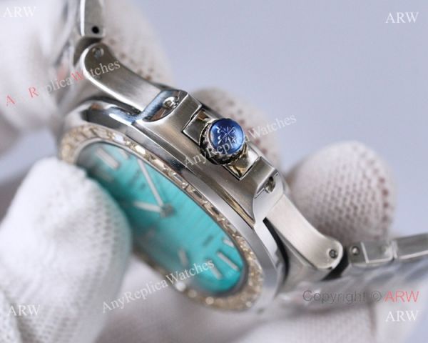 Swiss Quality Copy Patek Philippe Nautilus Baby Blue Citizen 8215 Watch New 5711 Swiss Quality Copy Patek Philippe Nautilus Baby Blue Citizen 8215 Watch New 5711