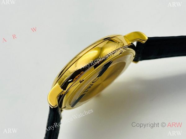 Swiss Replica IWC Portofino Moon watch IWS Factory Cal.35800 Yellow Gold Case 40mm Swiss Replica IWC Portofino Moon watch IWS Factory Cal.35800 Yellow Gold Case 40mm