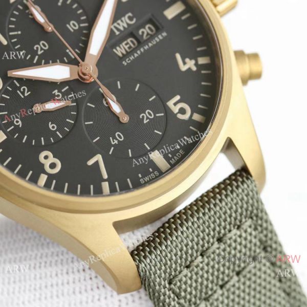 ZF Swiss IWC Pilots Chronograph 10 Years of MR PORTERo Edition 7750 Bronzo watch ZF Swiss IWC Pilots Chronograph 10 Years of MR PORTERo Edition 7750 Bronzo watch