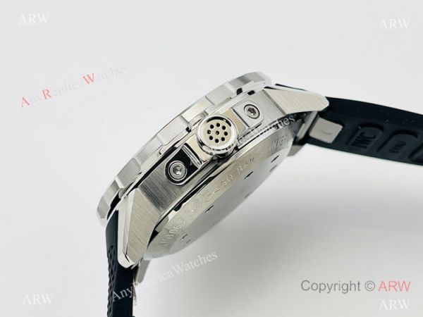 (IWS) IWC Aquatimer Chronograph Edition Expedition Copy Watch Black Dial 44mm (IWS) IWC Aquatimer Chronograph Edition Expedition Copy Watch Black Dial 44mm