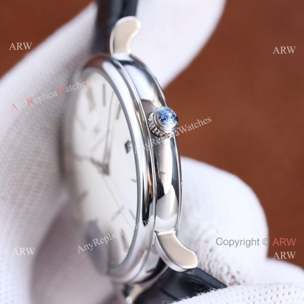 Knock-off IWC Portofino Citizen 9015 White Face Black Strap Watch Knock-off IWC Portofino Citizen 9015 White Face Black Strap Watch