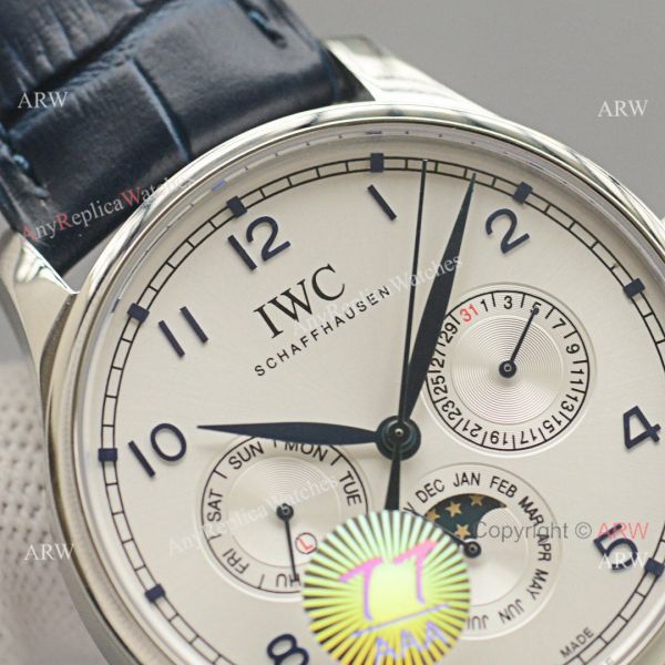 Top Replica IWC Portuguese White Face Moonphase Stainless Steel Case Watch Top Replica IWC Portuguese White Face Moonphase Stainless Steel Case Watch