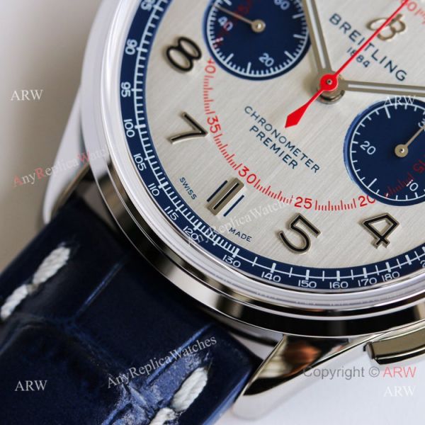 GF Factory Breitling Premier B01 Bentley Limited Edition Watch A7750 Blue Arabic Markers 42mm GF Factory Breitling Premier B01 Bentley Limited Edition Watch A7750 Blue Arabic Markers 42mm