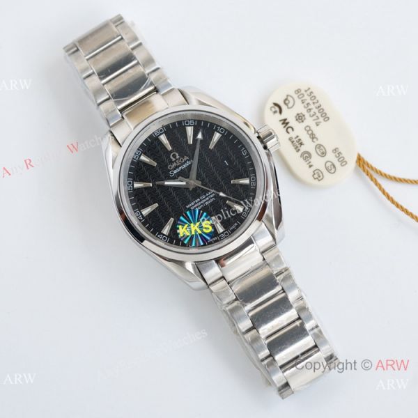 Swiss Quality Omega Aqua Terra 150m Citizen 8215 Watch Silver Wave Dial Swiss Quality Omega Aqua Terra 150m Citizen 8215 Watch Silver Wave Dial