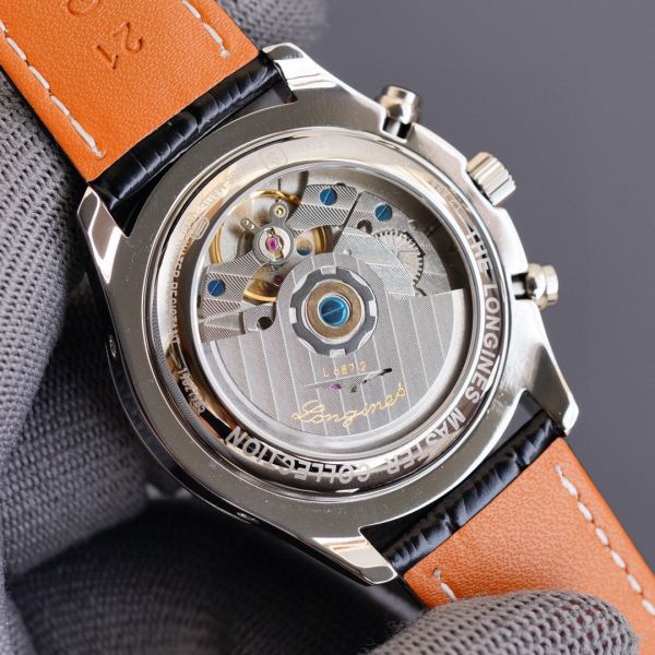 Swiss Quality Longines Master Moon Phase 40 Watch Citizen Black Dial Swiss Quality Longines Master Moon Phase 40 Watch Citizen Black Dial