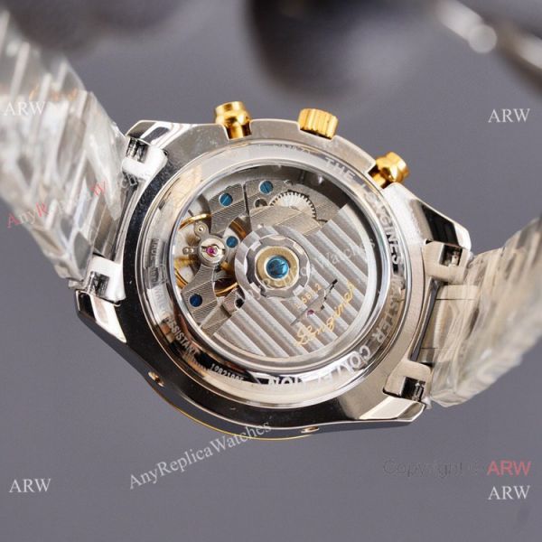 Swiss Quality Longines Master Moon Phase Watch Citizen Movement Two Tone Case Swiss Quality Longines Master Moon Phase Watch Citizen Movement Two Tone Case