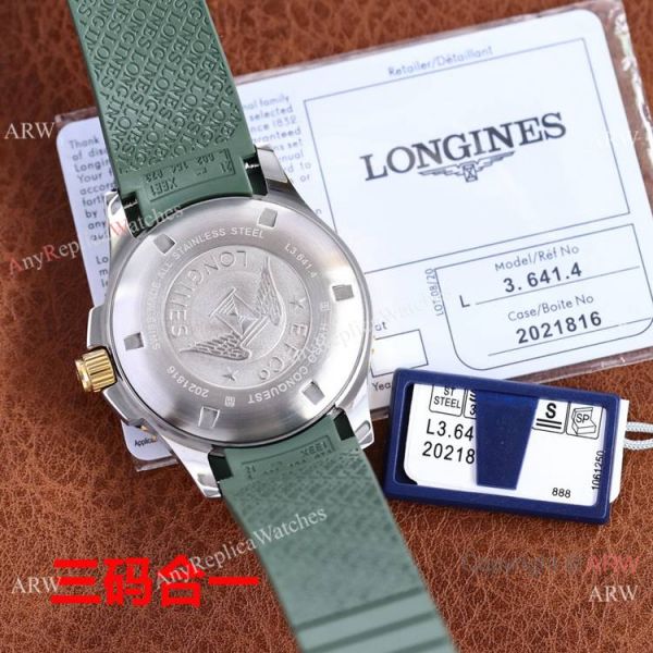 Best Replica Longines Hydroconquest 2-Tone Green Ceramic Watch 41mm Best Replica Longines Hydroconquest 2-Tone Green Ceramic Watch 41mm