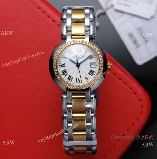 Swiss Quality Longines PrimaLuna Two Tone Roman Watch for Lady Swiss Quality Longines PrimaLuna Two Tone Roman Watch for Lady