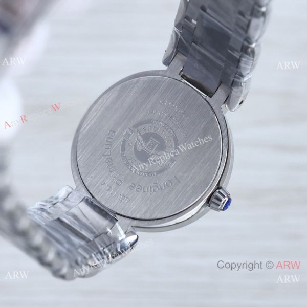 Swiss Quartz Longines PrimaLuna Moon Watch White Mop Face AAA Replica Swiss Quartz Longines PrimaLuna Moon Watch White Mop Face AAA Replica