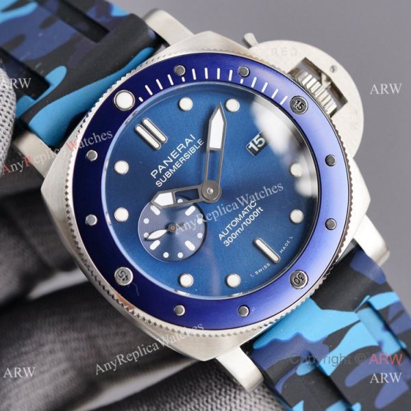 Copy Panerai Luminor Submersible Camo Rubber Strap Watch Pam1068 Copy Panerai Luminor Submersible Camo Rubber Strap Watch Pam1068