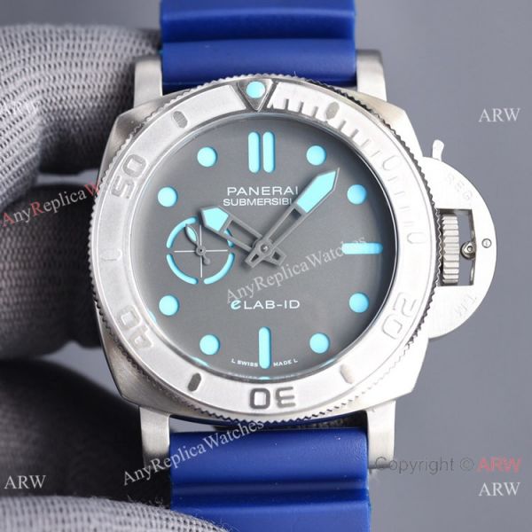 Knockoff Panerai Submersible eLAB-ID pam1225 Wrist Gray Recycled PET Nylon Strap Knockoff Panerai Submersible eLAB-ID pam1225 Wrist Gray Recycled PET Nylon Strap