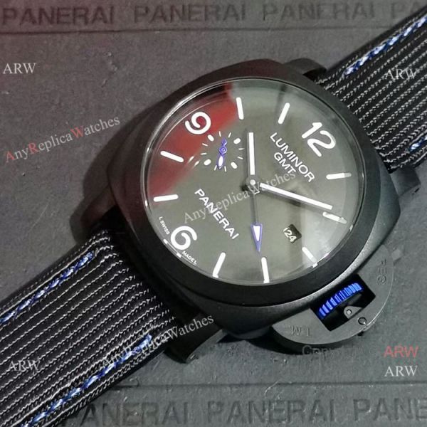 Clone Panerai Luminor GMT &8216;Bucherer Blue PAM 1176 Watch Blacksteel Clone Panerai Luminor GMT &8216;Bucherer Blue PAM 1176 Watch Blacksteel