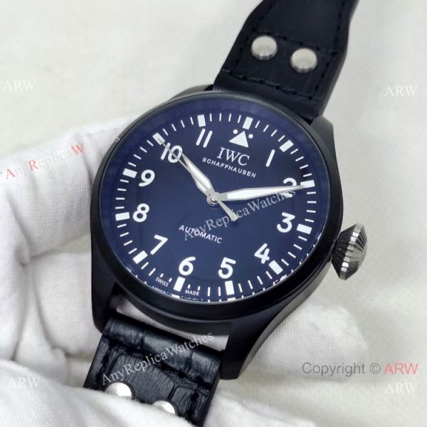 Best Quality IWC Pilots Automatic Watch Olive Green Face 43mm Best Quality IWC Pilots Automatic Watch Olive Green Face 43mm