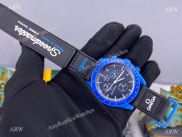 2022 New! Swatch x Omega Bioceramic Moonswatch Mission to Neptune watch Quartz 2022 New! Swatch x Omega Bioceramic Moonswatch Mission to Neptune watch Quartz