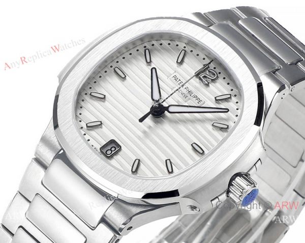 Swiss Cal.324 SC Patek Philippe Women Nautilus Watch Stainless steel White Dial 7118 Swiss Cal.324 SC Patek Philippe Women Nautilus Watch Stainless steel White Dial 7118