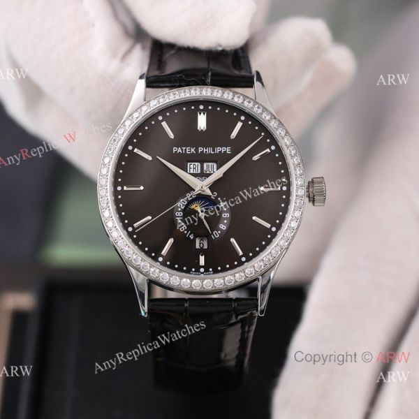 Swiss Quality Copy Patek Philippe Annual Calendar Calatrava Citizen Watch Blue Moon Dial Swiss Quality Copy Patek Philippe Annual Calendar Calatrava Citizen Watch Blue Moon Dial