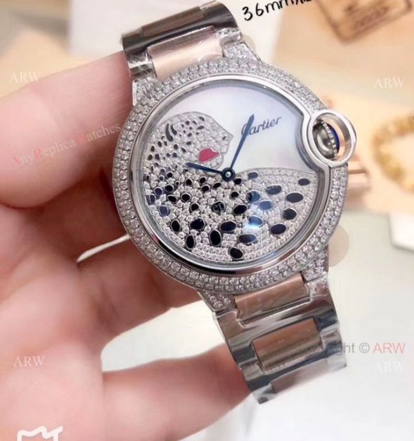 Best Replica Cartier Ballon Bleu Mens Diamond Watch Two Tone Best Replica Cartier Ballon Bleu Mens Diamond Watch Two Tone