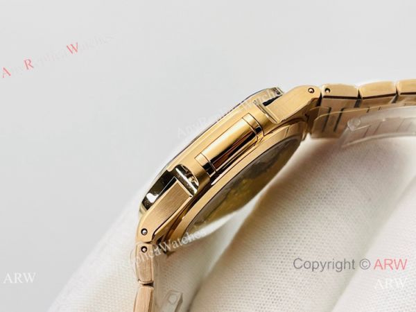 3K Factory 1:1 Best Patek Philippe Nautilus Ladies Cal.324 Watch All Gold 34mm 3K Factory 1:1 Best Patek Philippe Nautilus Ladies Cal.324 Watch All Gold 34mm