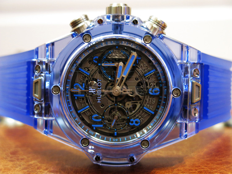 Hublot Unico Sapphire 411.JL.4809.RT Sapphire Crystal Automatic Self-winding Hublot Unico Sapphire 411.JL.4809.RT Sapphire Crystal Automatic Self-winding