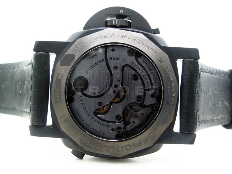 Panerai 1950 Monopulsante 8 days GMT PAM 317 Ceramic Hand Wind 8-DAY Panerai 1950 Monopulsante 8 days GMT PAM 317 Ceramic Hand Wind 8-DAY