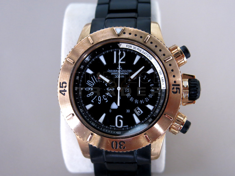 Jaeger LeCoultre Master Compressor Divers Q186.27.40 18k Rose Gold Automatic Self-Winding Jaeger LeCoultre Master Compressor Divers Q186.27.40 18k Rose Gold Automatic Self-Winding
