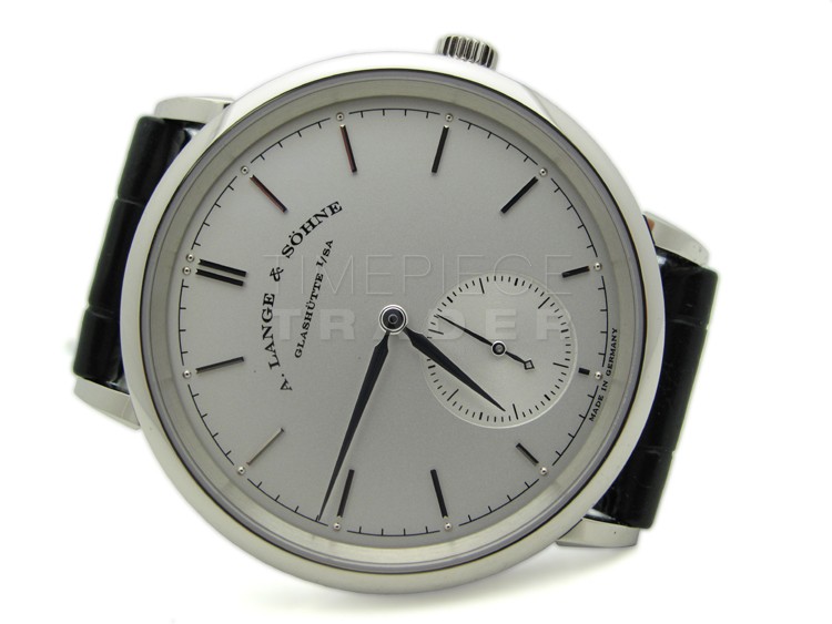A. Lange & Sohne Saxonia 380.026 18k White Gold Automatic Self-Winding A. Lange & Sohne Saxonia 380.026 18k White Gold Automatic Self-Winding