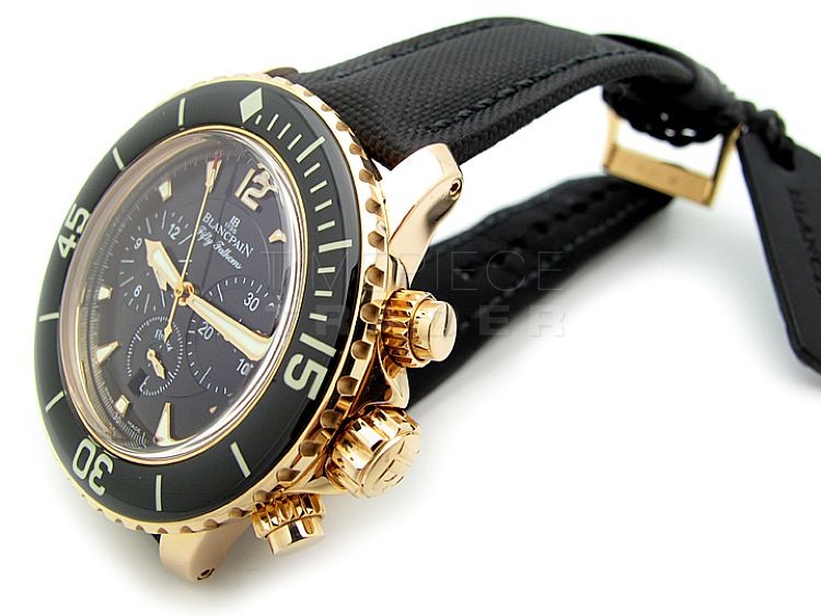 Blancpain 50 Fathoms 5085F-3630-52 18K Rose Gold Automatic Blancpain 50 Fathoms 5085F-3630-52 18K Rose Gold Automatic