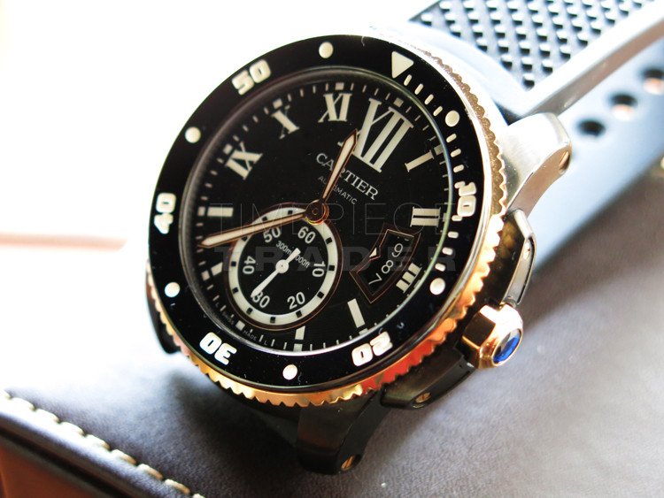 Cartier Calibre Diver W2CA0004 DLC Stainless Steel Auto self-winding Cartier Calibre Diver W2CA0004 DLC Stainless Steel Auto self-winding