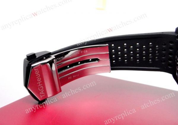 TAG Heuer Grand Carrera Calibre 36 Fiyat Black rubber Strap Watch TAG Heuer Grand Carrera Calibre 36 Fiyat Black rubber Strap Watch