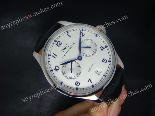 IWC Portuguese 7 days Steel Chronograph White IWC Portuguese 7 days Steel Chronograph White