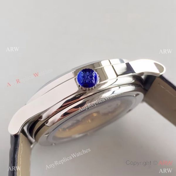 Copy Swiss Patek Philippe Cal.324 S C Watch SS Black Dial Copy Swiss Patek Philippe Cal.324 S C Watch SS Black Dial