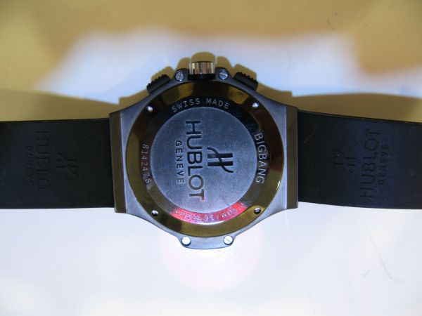 Solid Black Hublot Luna Rossa Replica Watch Chronograph Watch Solid Black Hublot Luna Rossa Replica Watch Chronograph Watch