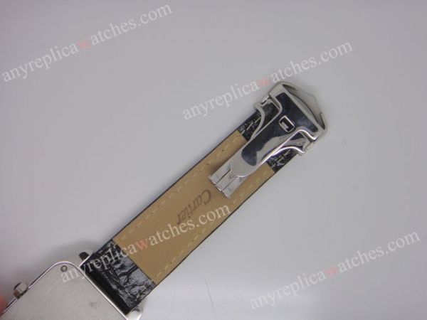 Replica Cartier Tank Watch Black Leather Strap Replica Cartier Tank Watch Black Leather Strap