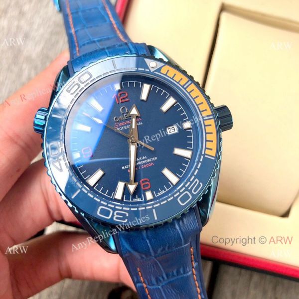 Replica Omega Seamaster Planet Ocean 600m Watch Rose Gold Brown Dial Replica Omega Seamaster Planet Ocean 600m Watch Rose Gold Brown Dial