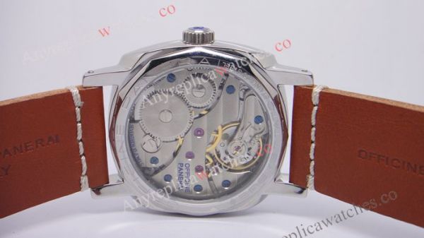 Replica Panerai Radiomir BREVETTATO Orange Face Brown leather strap Replica Panerai Radiomir BREVETTATO Orange Face Brown leather strap