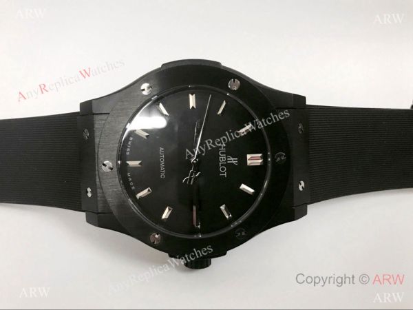 Newst Style Hublot Big Bang Limited Edition Watch Replica All Black Newst Style Hublot Big Bang Limited Edition Watch Replica All Black